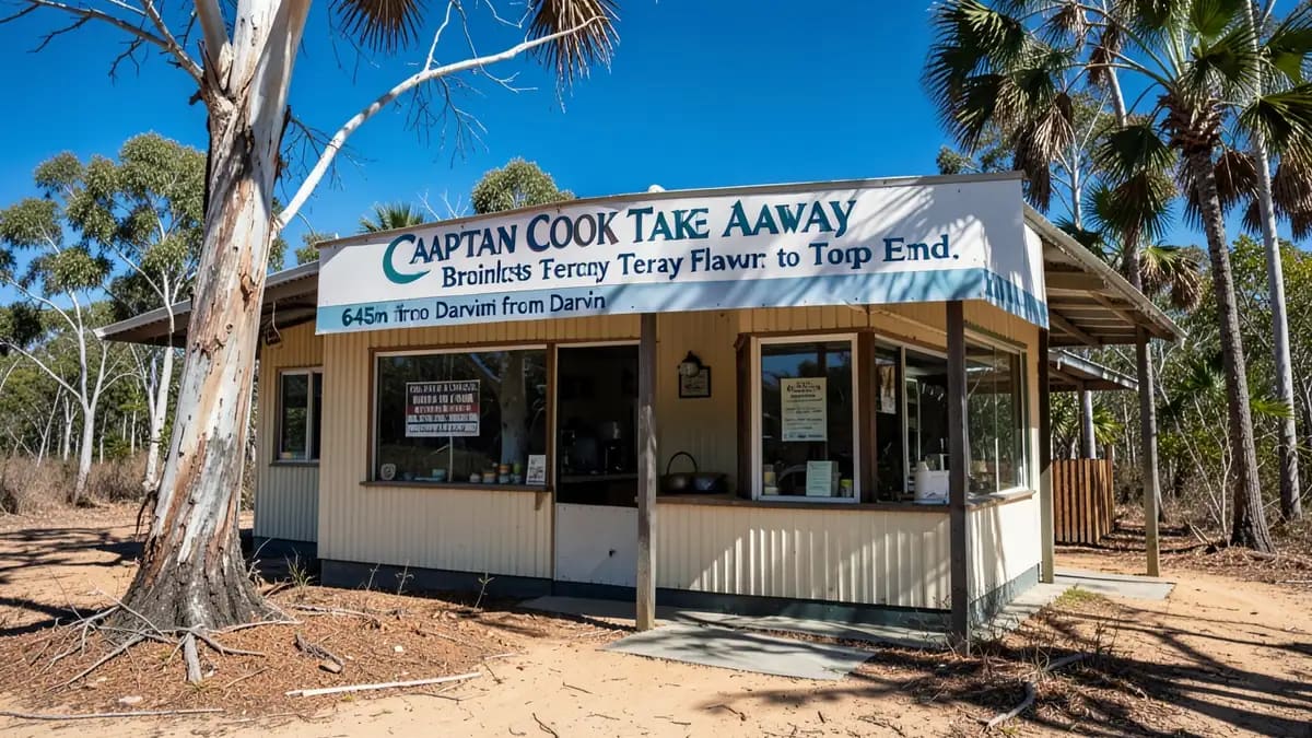 Captain Cook Take Away Shop
