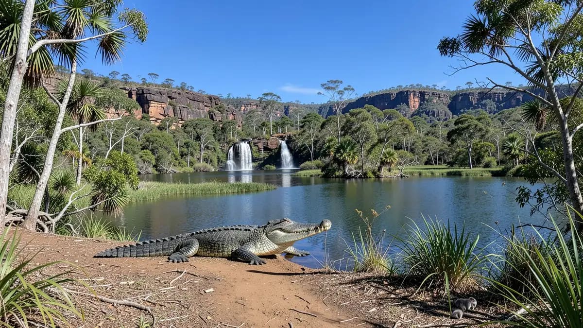 Crocodile Dundee filming location : Echo Lake