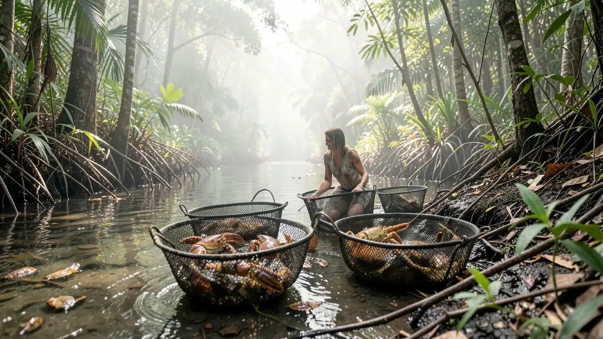 Darwin Mud Crabbing