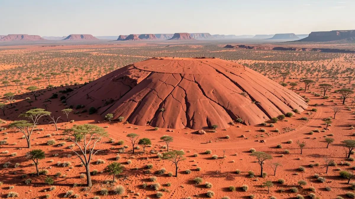 Helicopter Flight (Uluru)