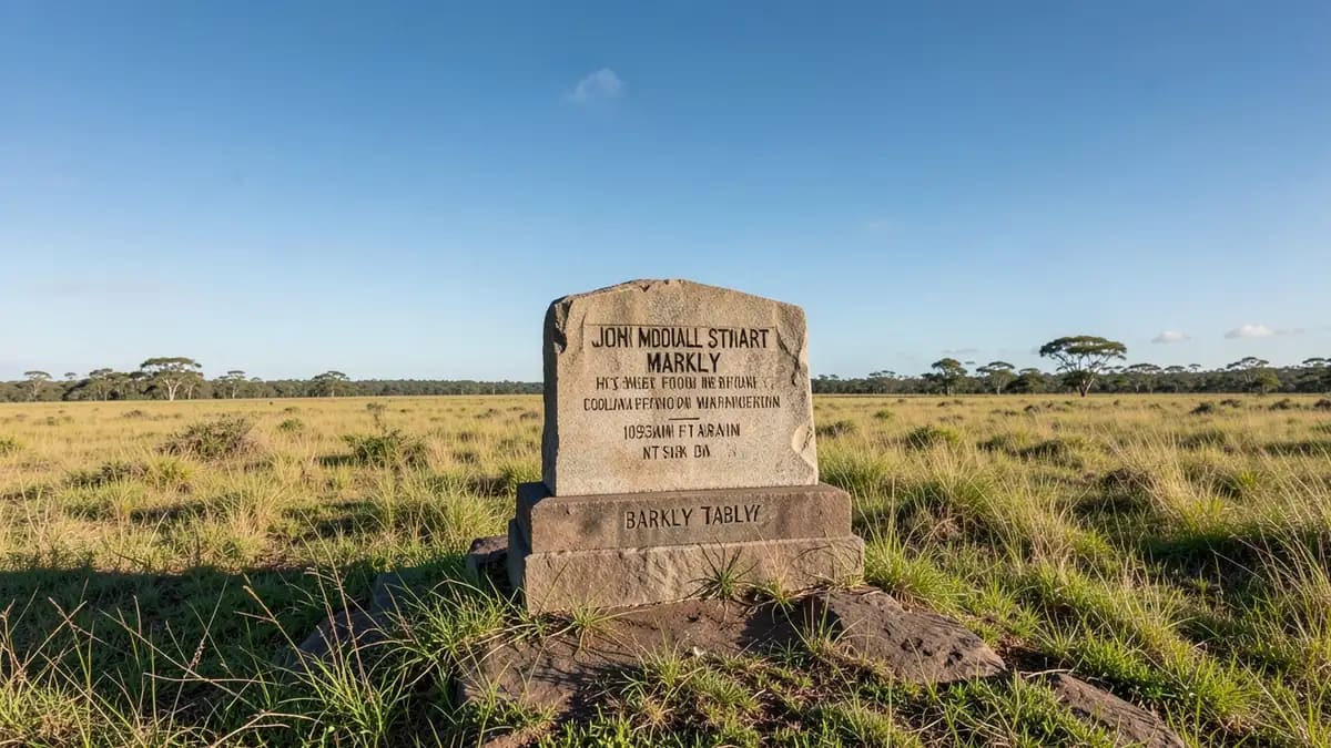 John McDouall Stuart Memorial