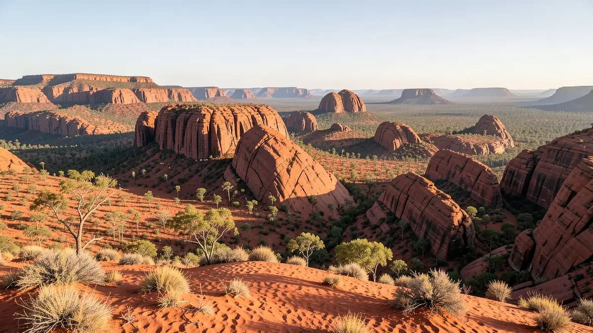 Kata Tjuta Dune Viewing