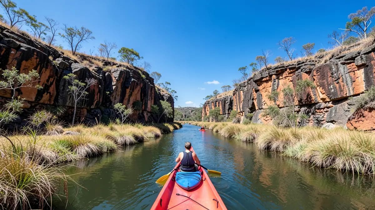 Katherine River Canoe Gorge