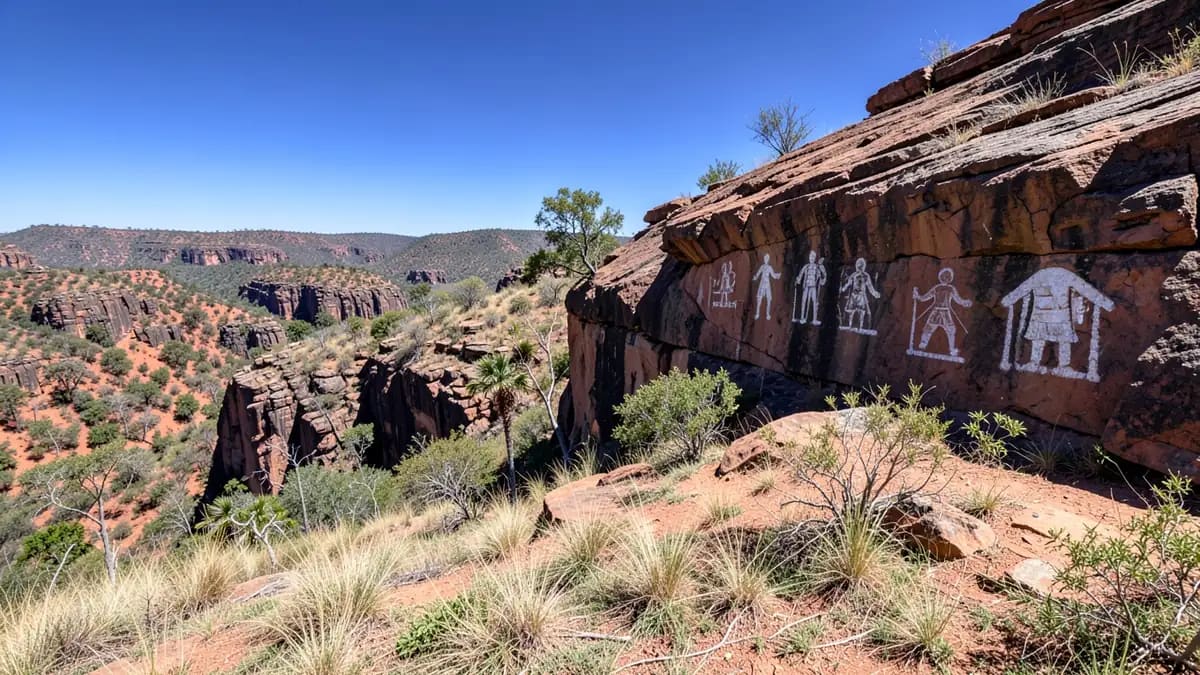 Living Shelter - Rock Paintings