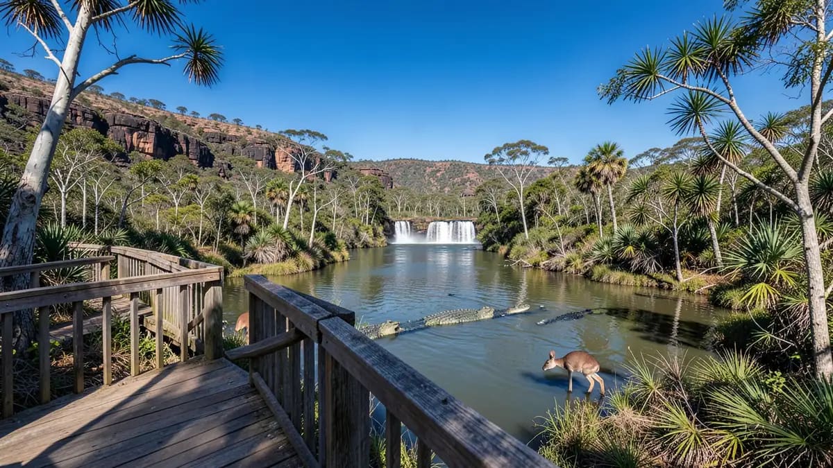 Mamukala Wetlands Observation Deck