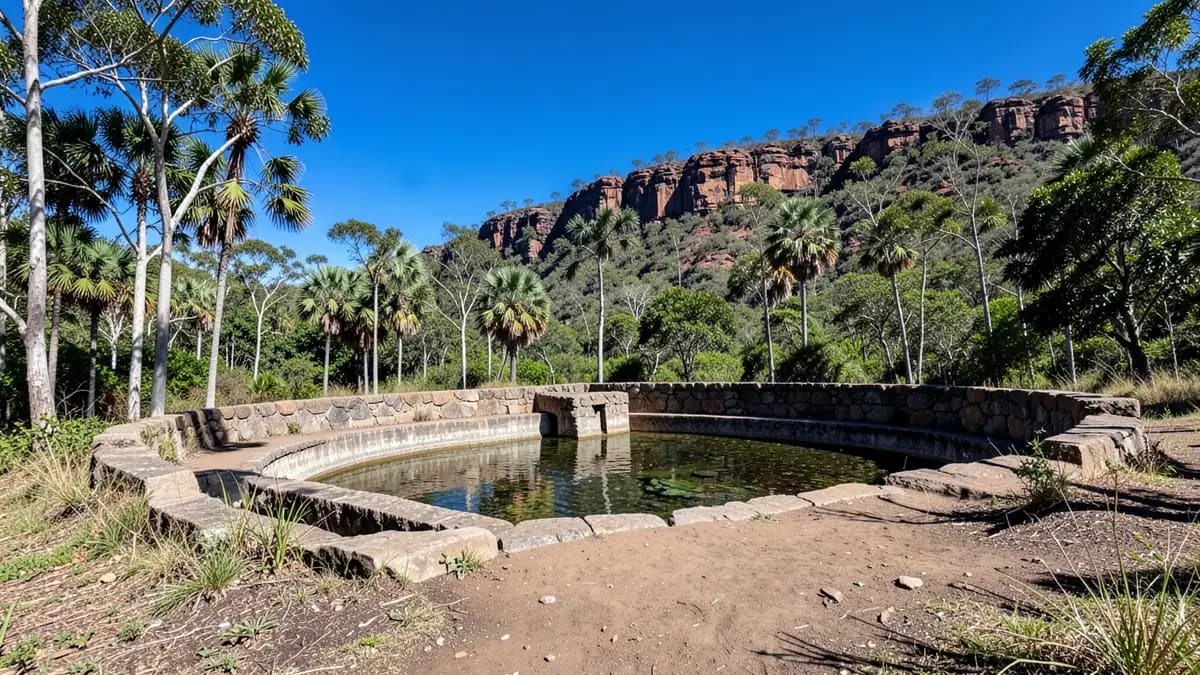 Old Mataranka Sheep Dip
