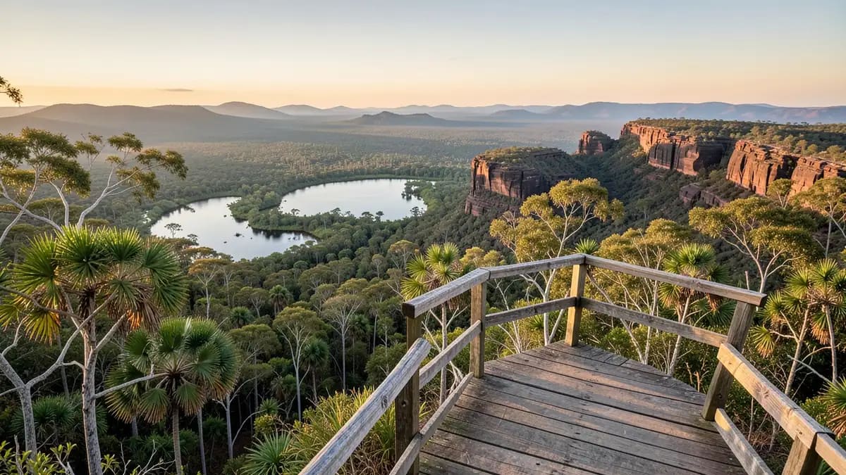 Tolmer Falls Lookout Platform